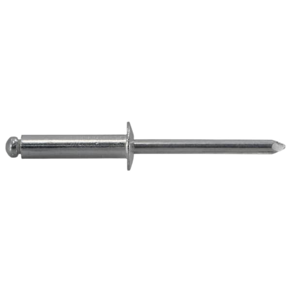 Midwest Fastener Blind Rivet, Dome Head, 3/16 in Dia., 1/2 in L, Aluminum Body, 50 PK 53939 - main
